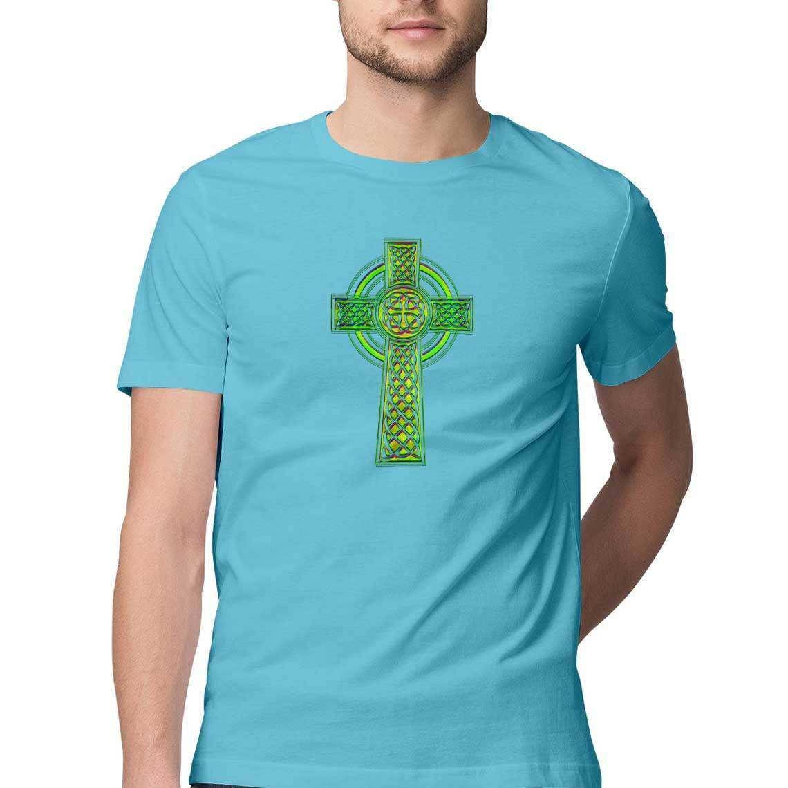 Celtic Cross Men's T-Shirt.