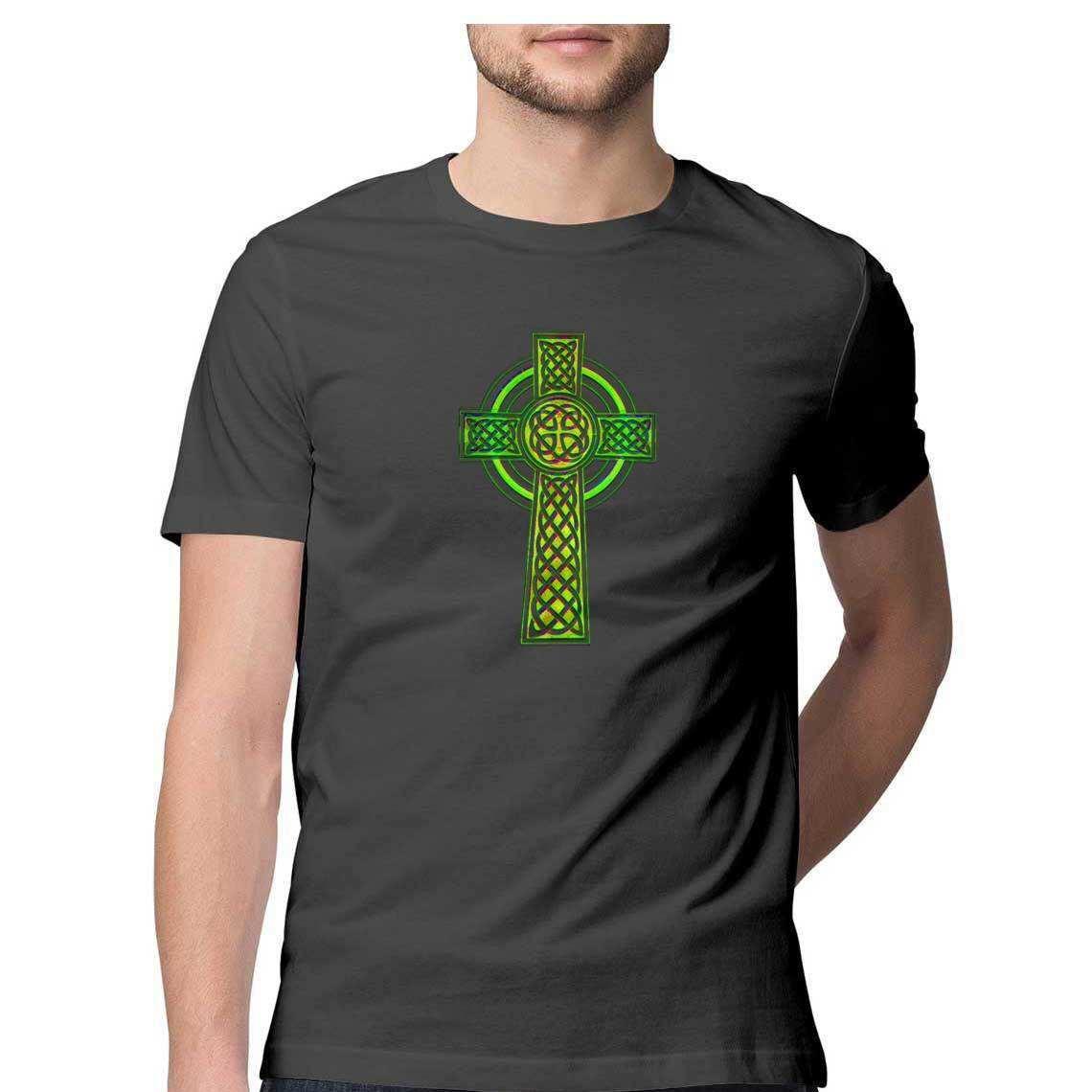Celtic Cross Men's T-Shirt.