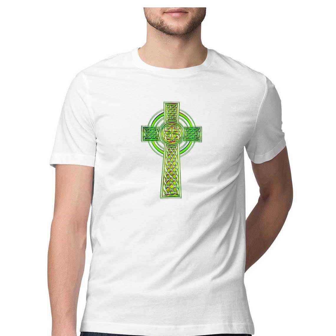 Celtic Cross Men's T-Shirt.