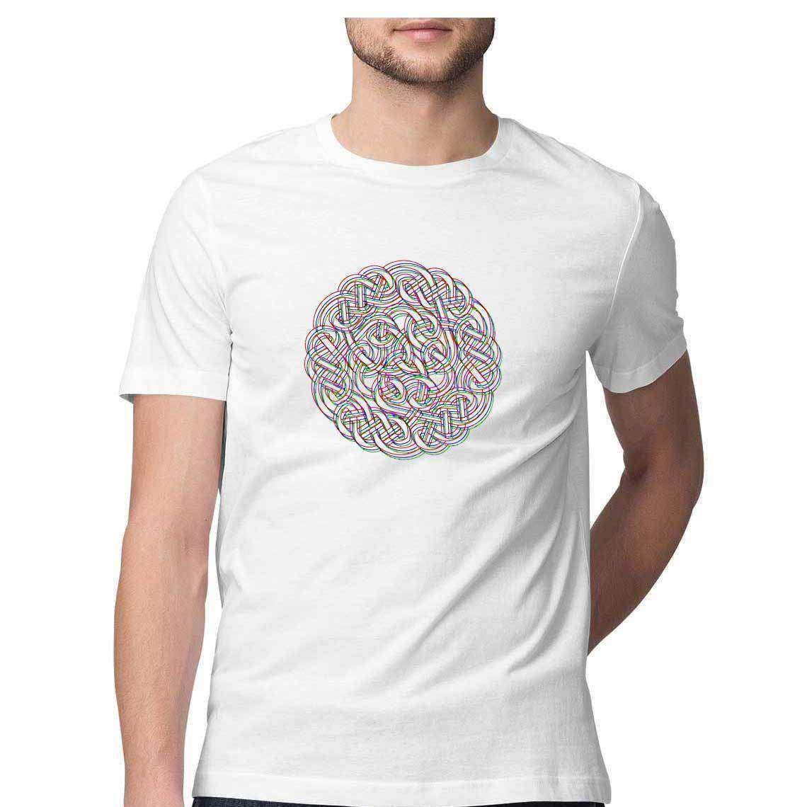 Celtic Spiral Knot Men's T-Shirt.