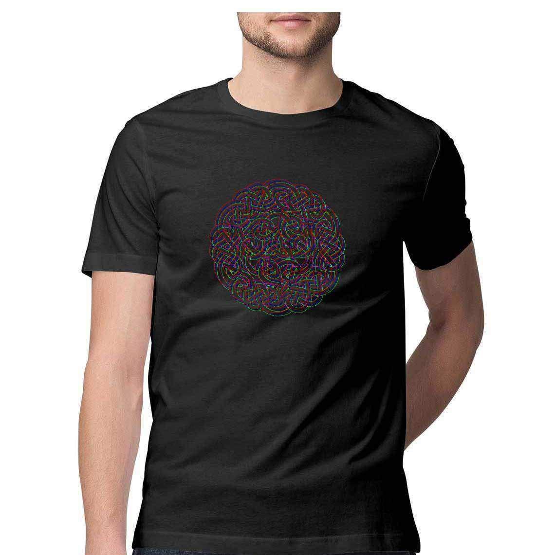 Celtic Spiral Knot Men's T-Shirt.