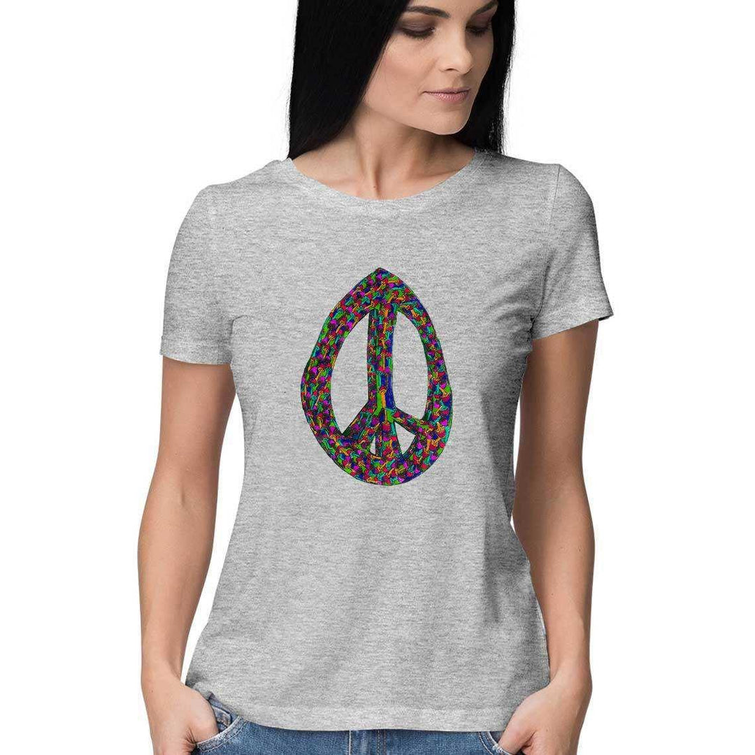 Color Me Peaceful Women's T-ShirtClothing