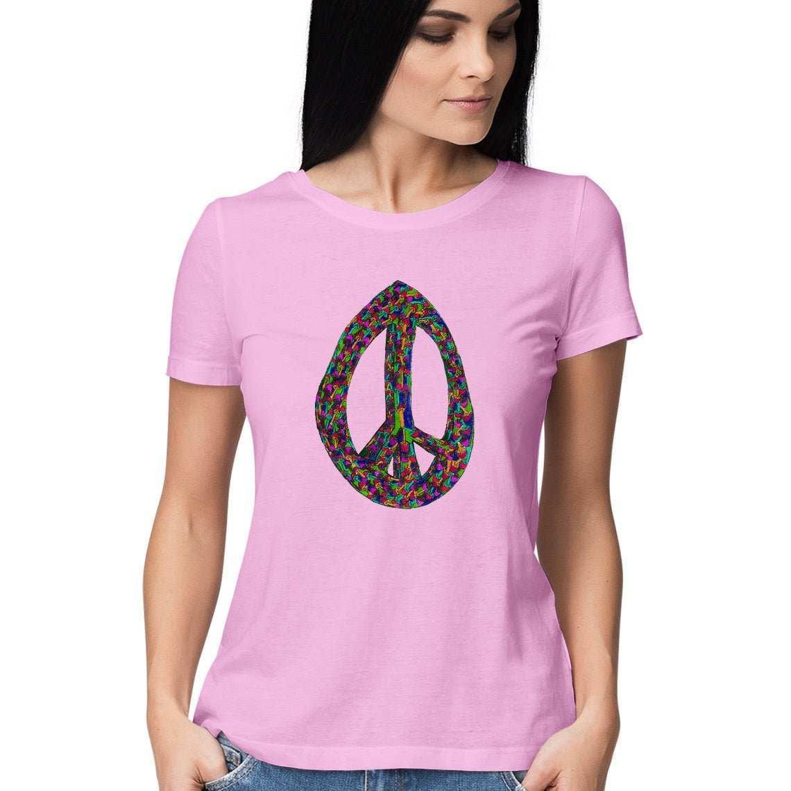 Color Me Peaceful Women's T-Shirt.