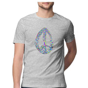 Colorfully Peaceful Graphic T-Shirt - CBD Store India