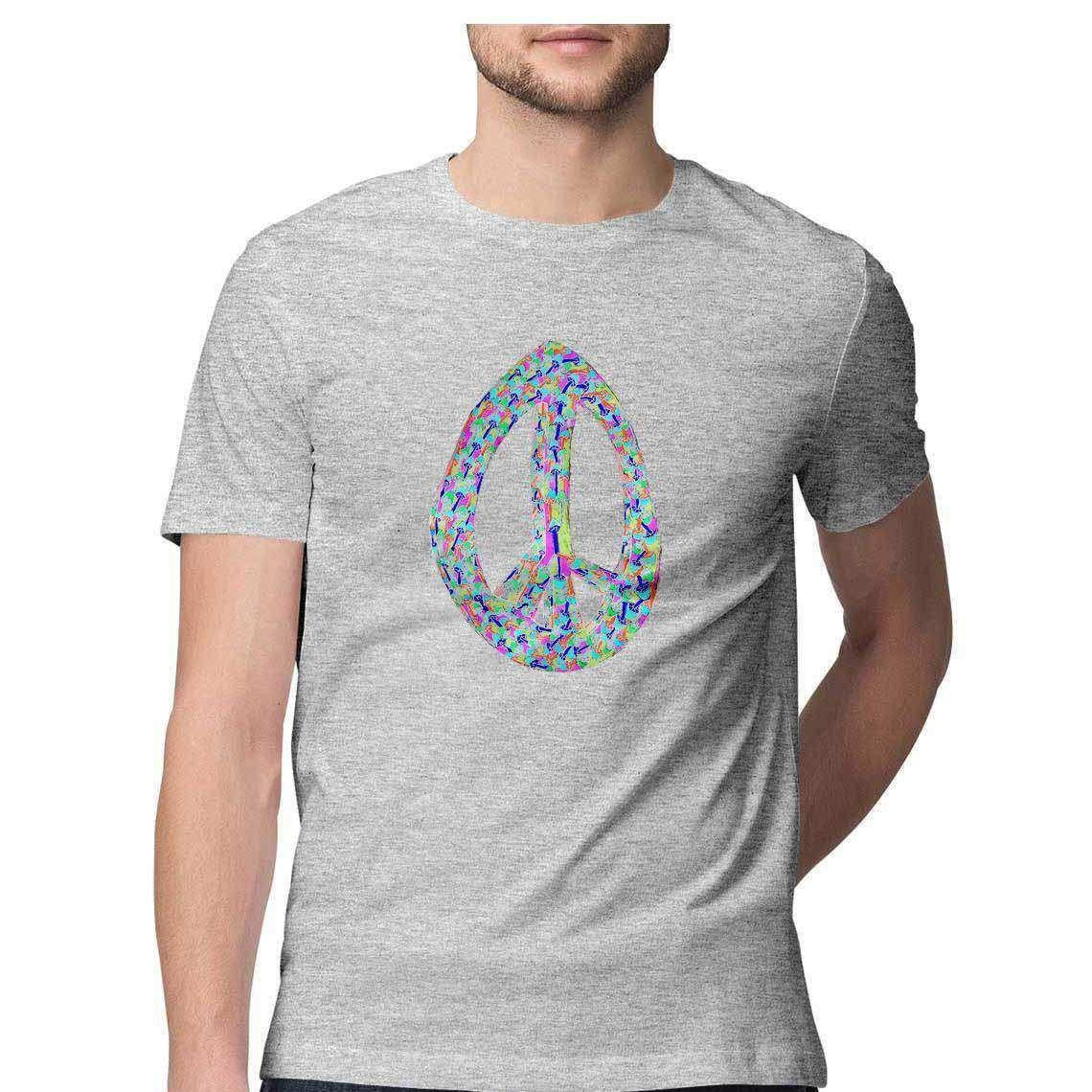 Colorfully Peaceful Graphic T-Shirt.
