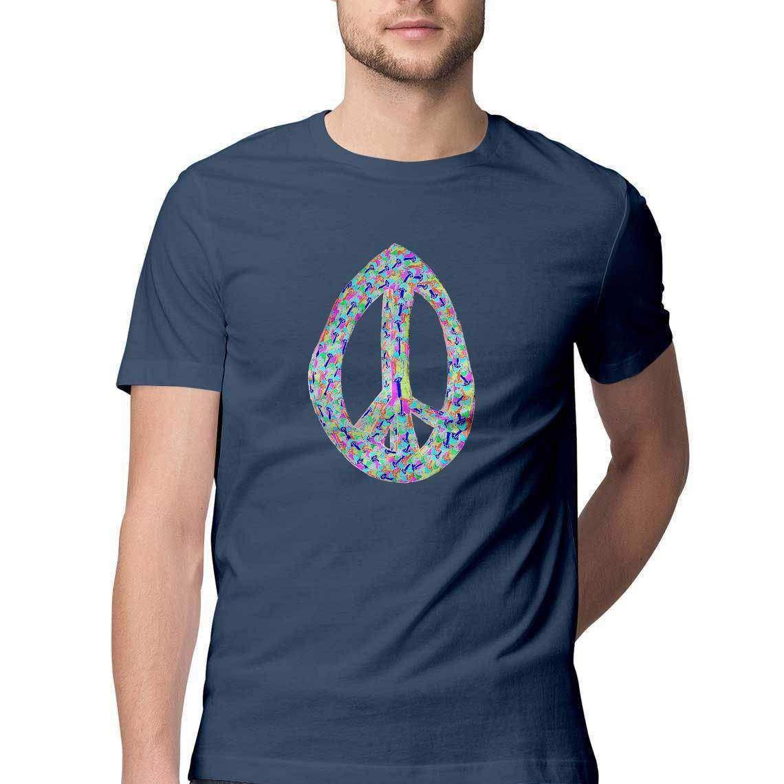 Colorfully Peaceful Graphic T-Shirt.