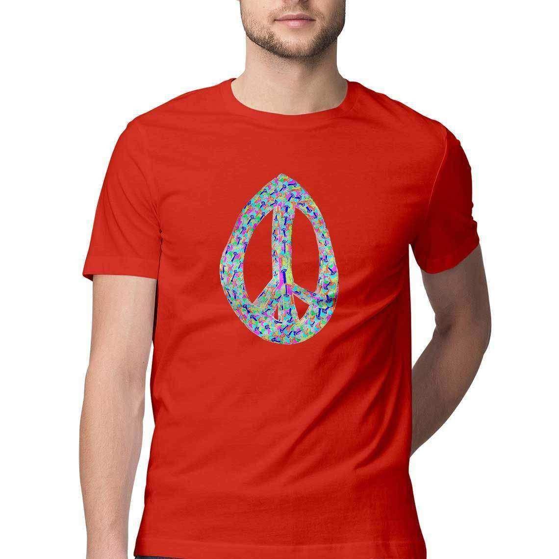 Colorfully Peaceful Graphic T-Shirt.