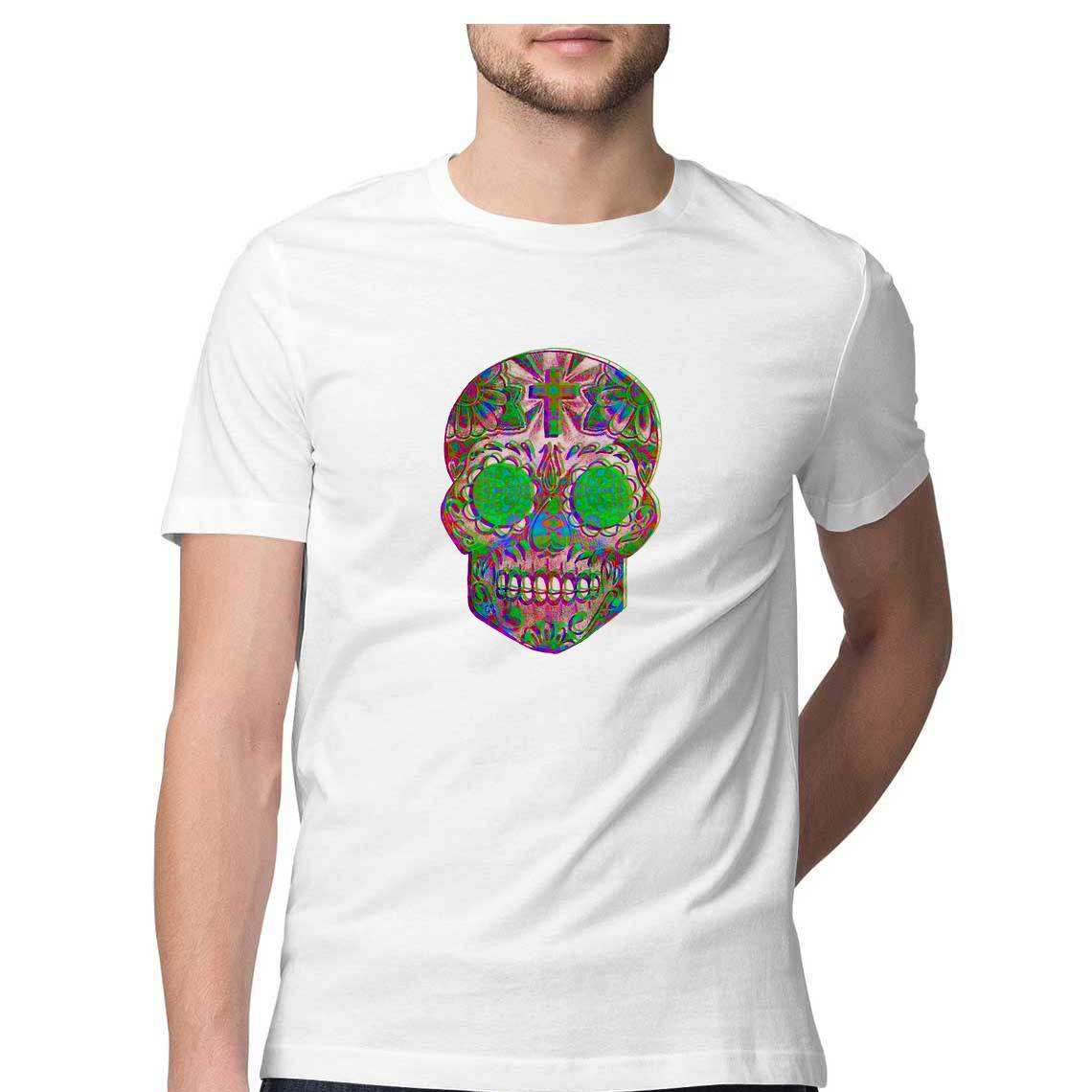 Crimson Uprising on the Day of the Dead Men's T-Shirt - CBD Store India