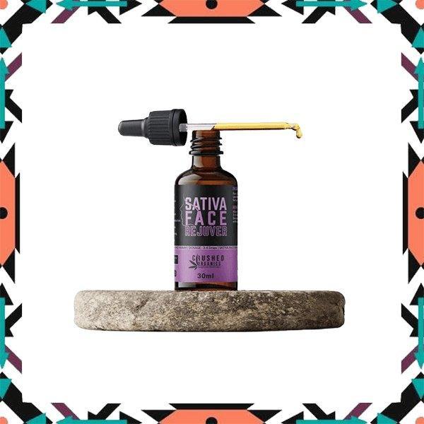 Crushed Organics Sativa Face Rejuvenator.