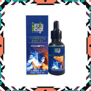 Cure By Design Blend For Anxiety Hemp Massage Oil - CBD Store India
