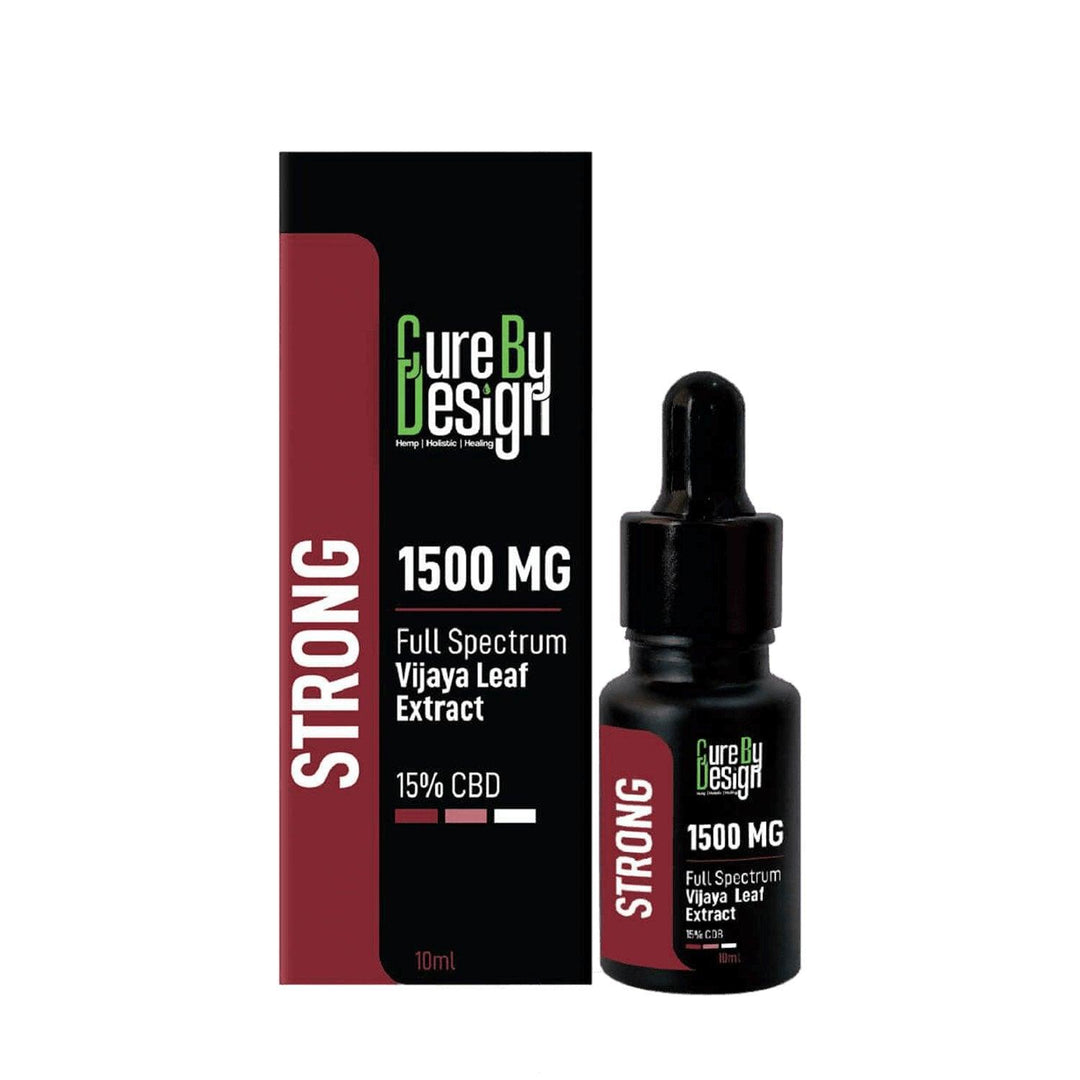 Cure By Design - Full-Spectrum Vijaya Leaf Extract, 1500 MG Strongcbd oil
