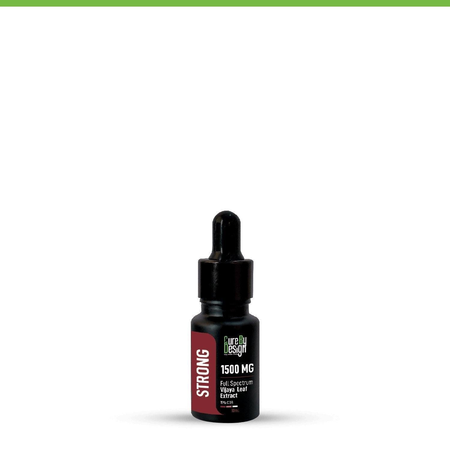 Cure By Design - Full-Spectrum Vijaya Leaf Extract, 1500 MG Strong.