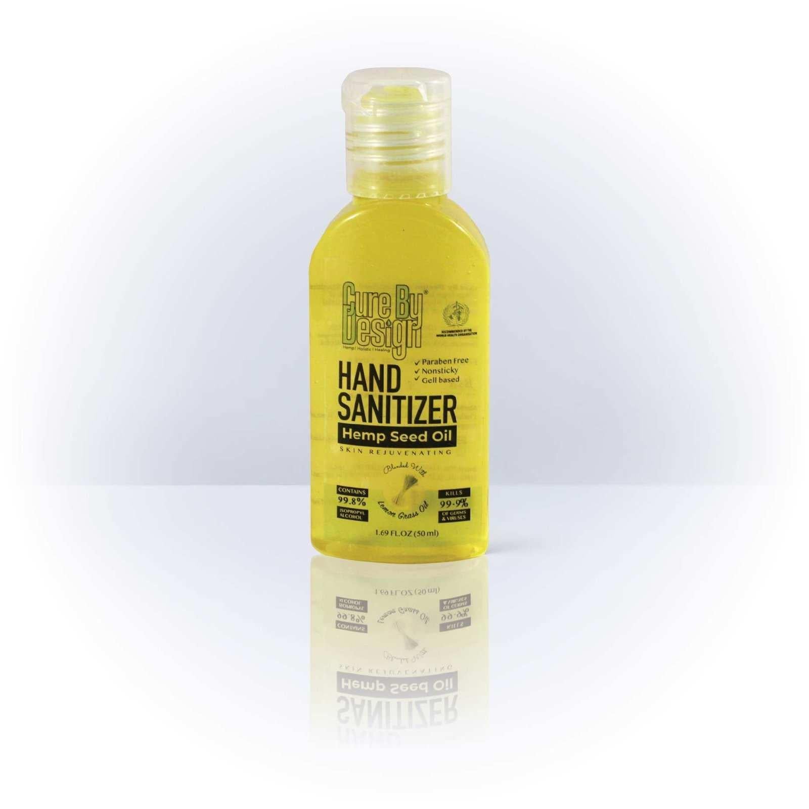 Cure By Design Hand Sanitizers 50ml.