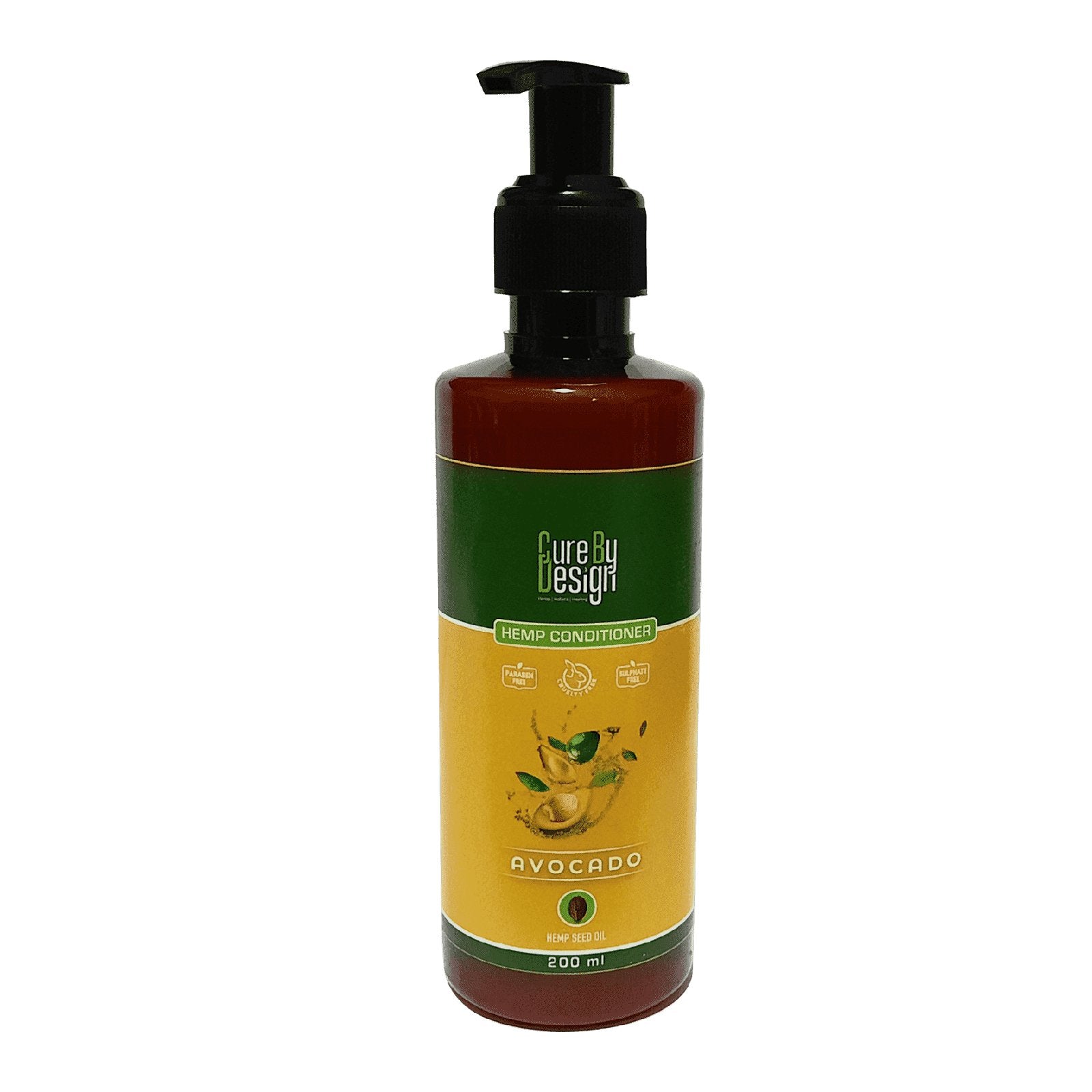 Cure by Design Hemp & Avocado Conditioner - CBD Store India