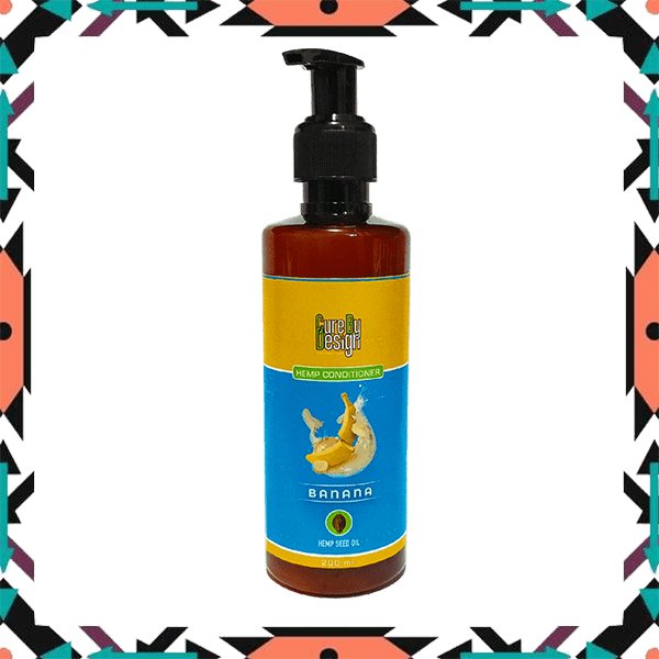 Cure by Design Hemp & Banana Conditioner - CBD Store India