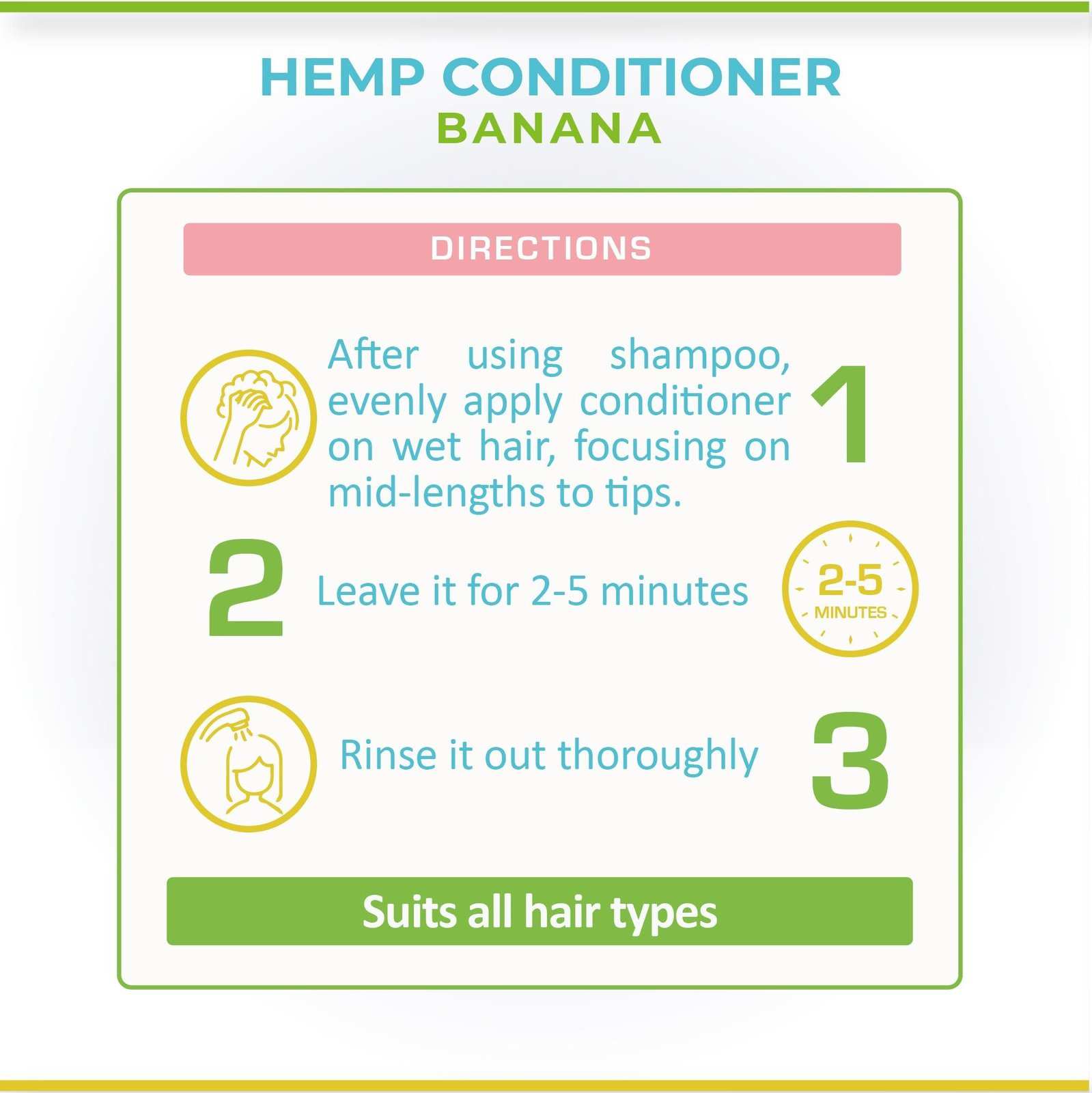 Cure by Design Hemp & Banana Conditioner - CBD Store India