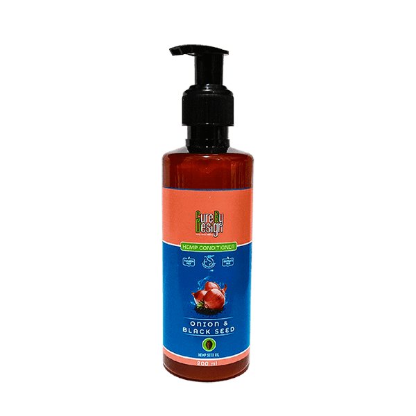 Cure by Design Hemp Black Seed Oil & Onion Conditioner - CBD Store India