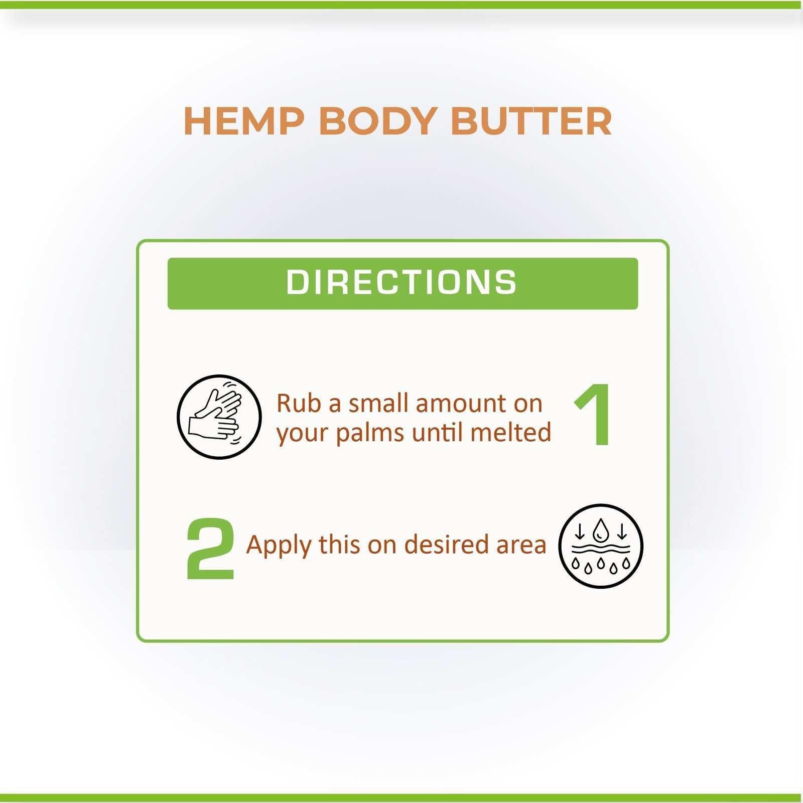Cure By Design Hemp Body Butter 200 Gm.