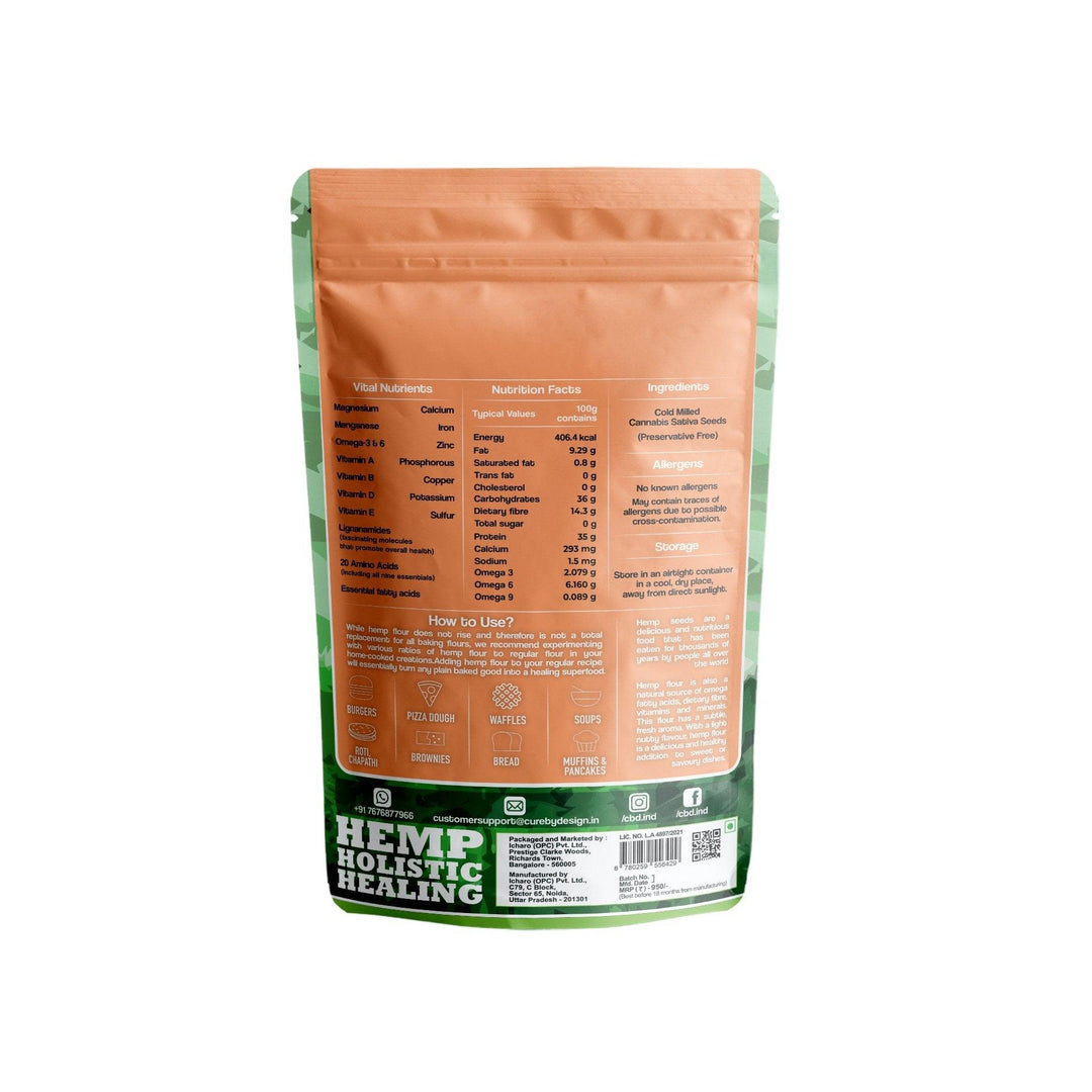Cure By Design Hemp FlourHemp Food