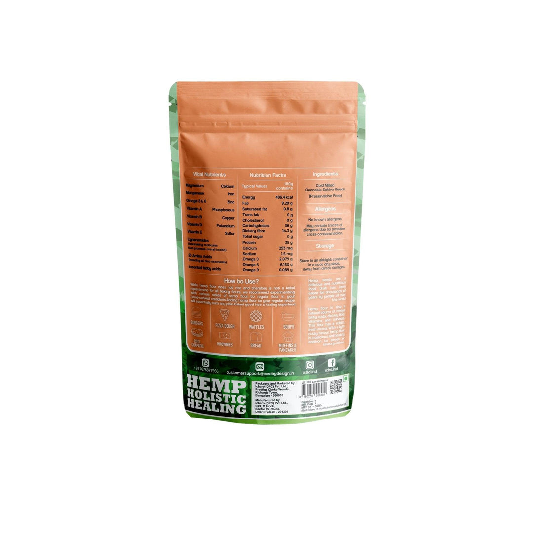 Cure By Design Hemp FlourHemp Food