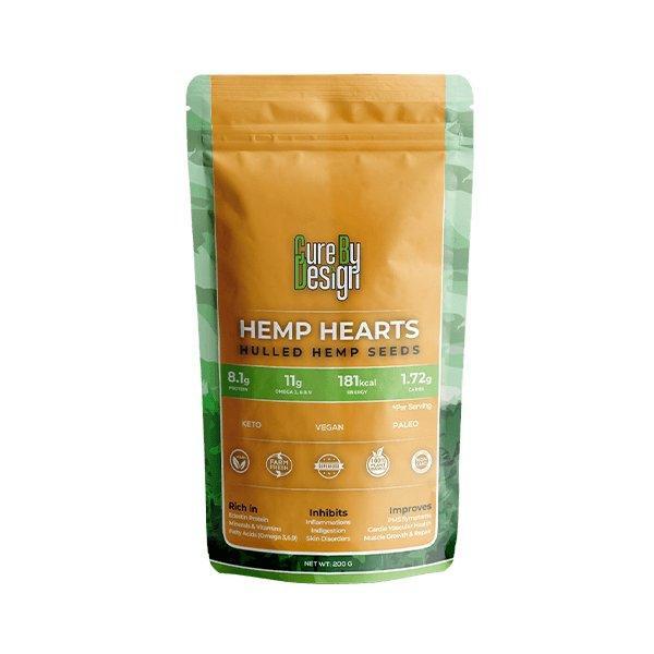 Cure By Design Hemp Hearts.