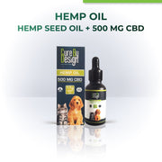 Cure By Design Hemp Oil for Pets - 500mg - CBD Store India