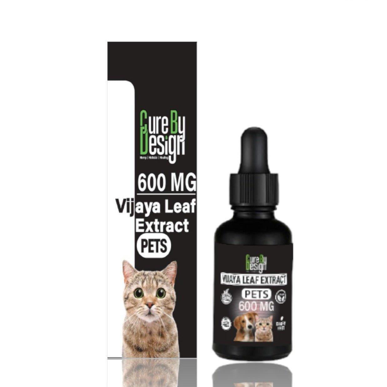 Cure By Design - Hemp Oil for Pets 600mg Full Spectrum CBD.