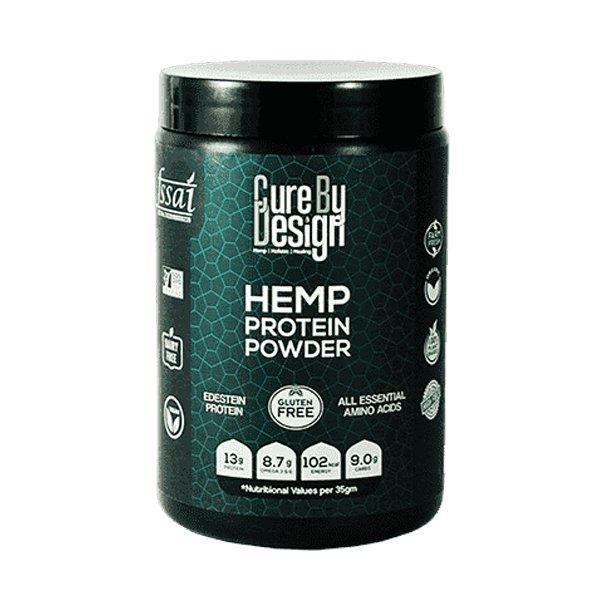 Cure By Design Hemp Protein Powder.