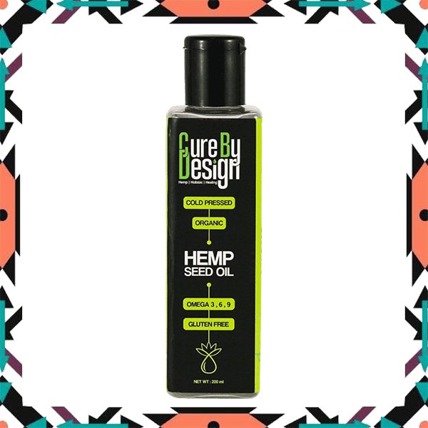 Cure By Design Hemp Seed Oil 200ml - CBD Store India