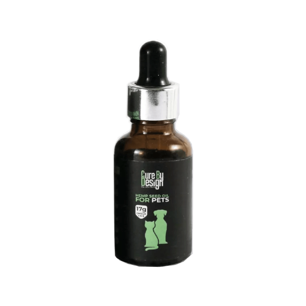Cure By Design Hemp Seed Oil For Pets 30ml - CBD Store India