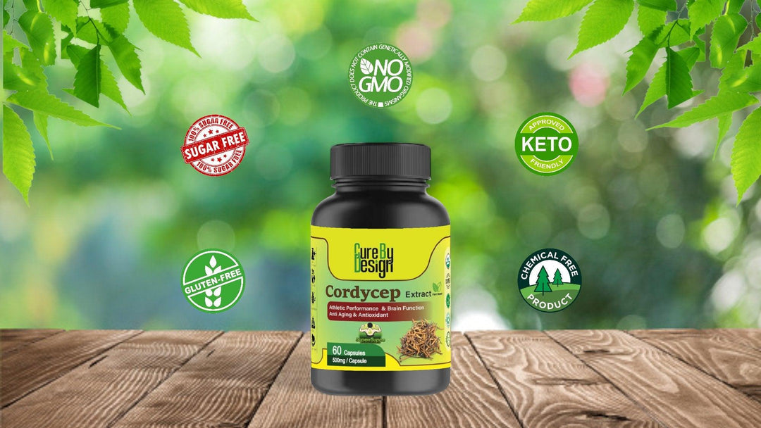 Cure By Design - Superrsupps Cordyceps CapsulesCordyceps Capsules