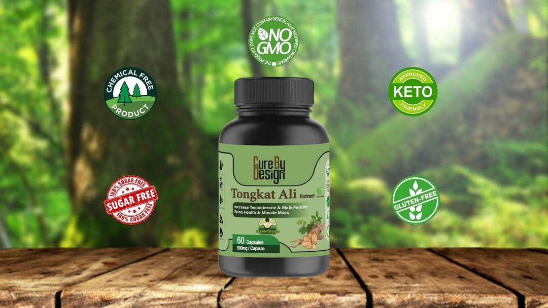 Cure By Design - Superrsupps Tongkat Ali CapsulesCapsules