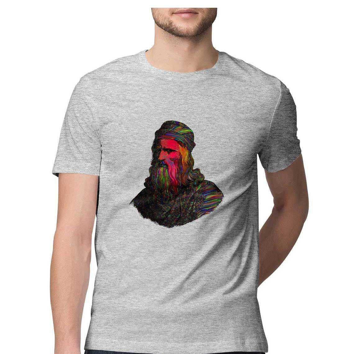Da Vinci's Fractaled Visions Men's Graphic T-Shirt.