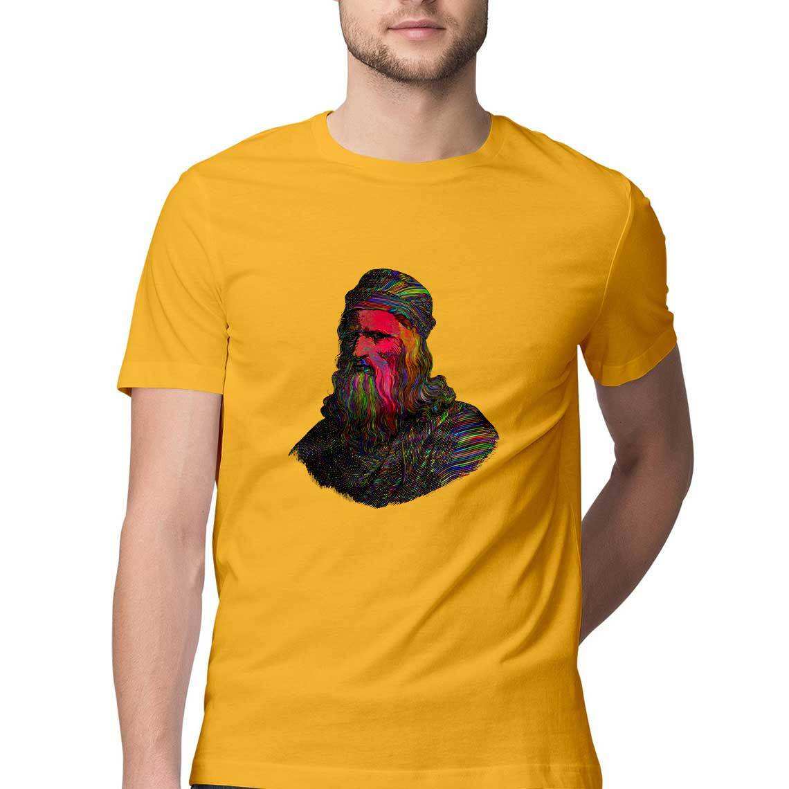 Da Vinci's Fractaled Visions Men's Graphic T-Shirt - CBD Store India