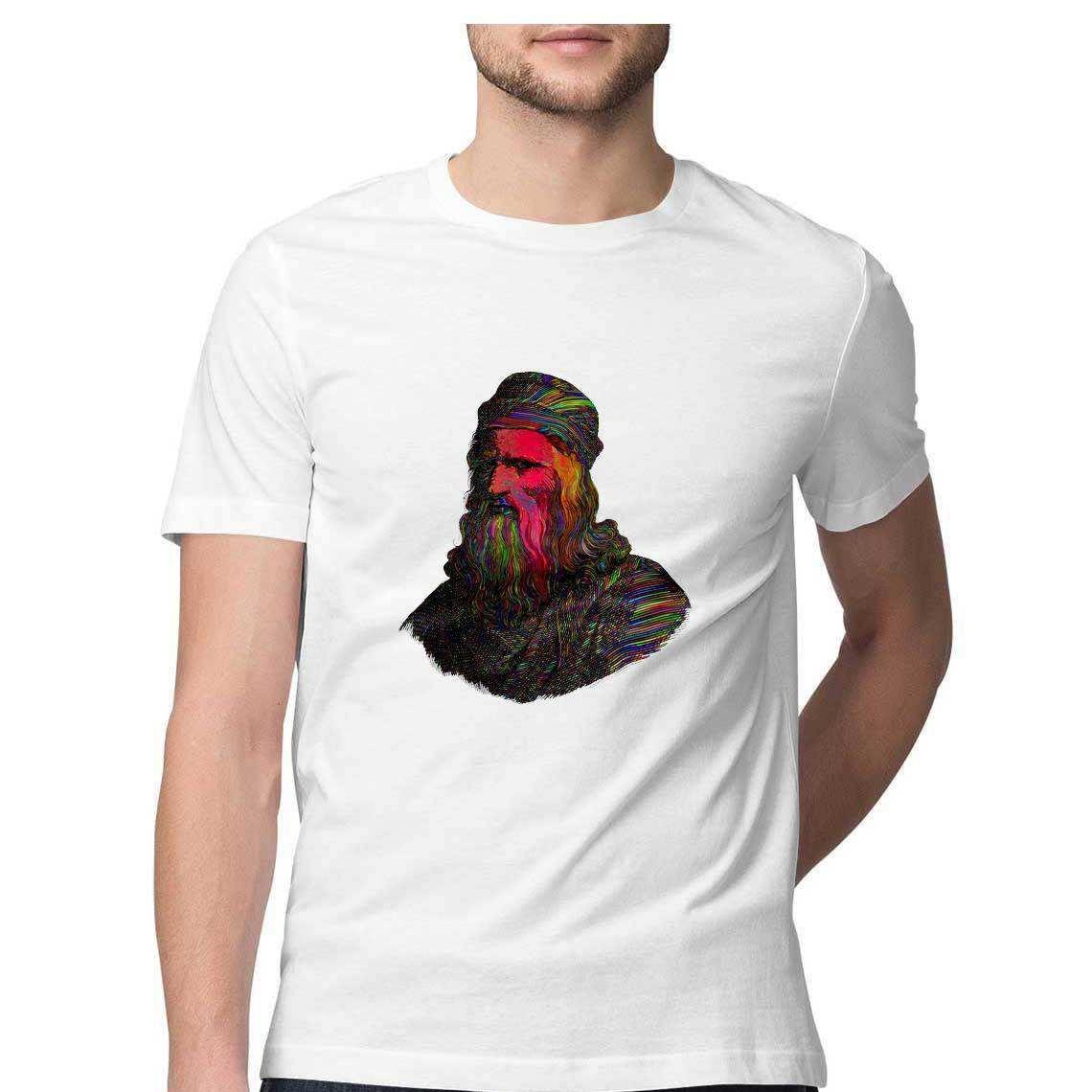 Da Vinci's Fractaled Visions Men's Graphic T-Shirt.