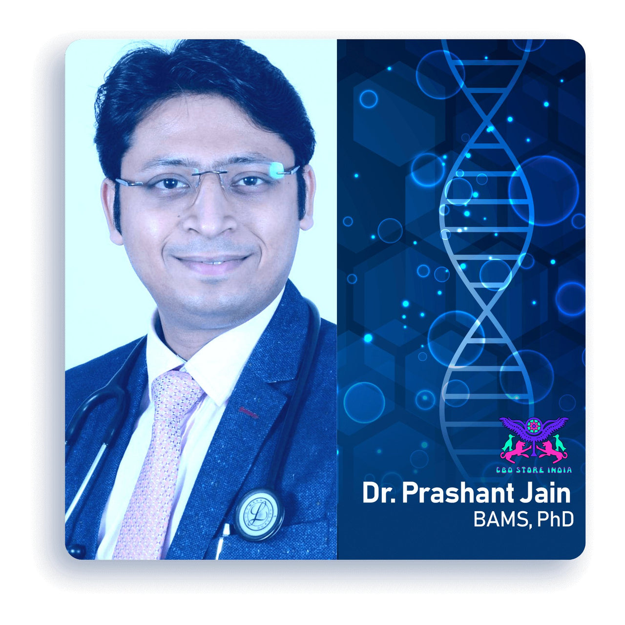 Dr. Prashant Jain - BAMS, MD, PhD(S) - CBD Store India