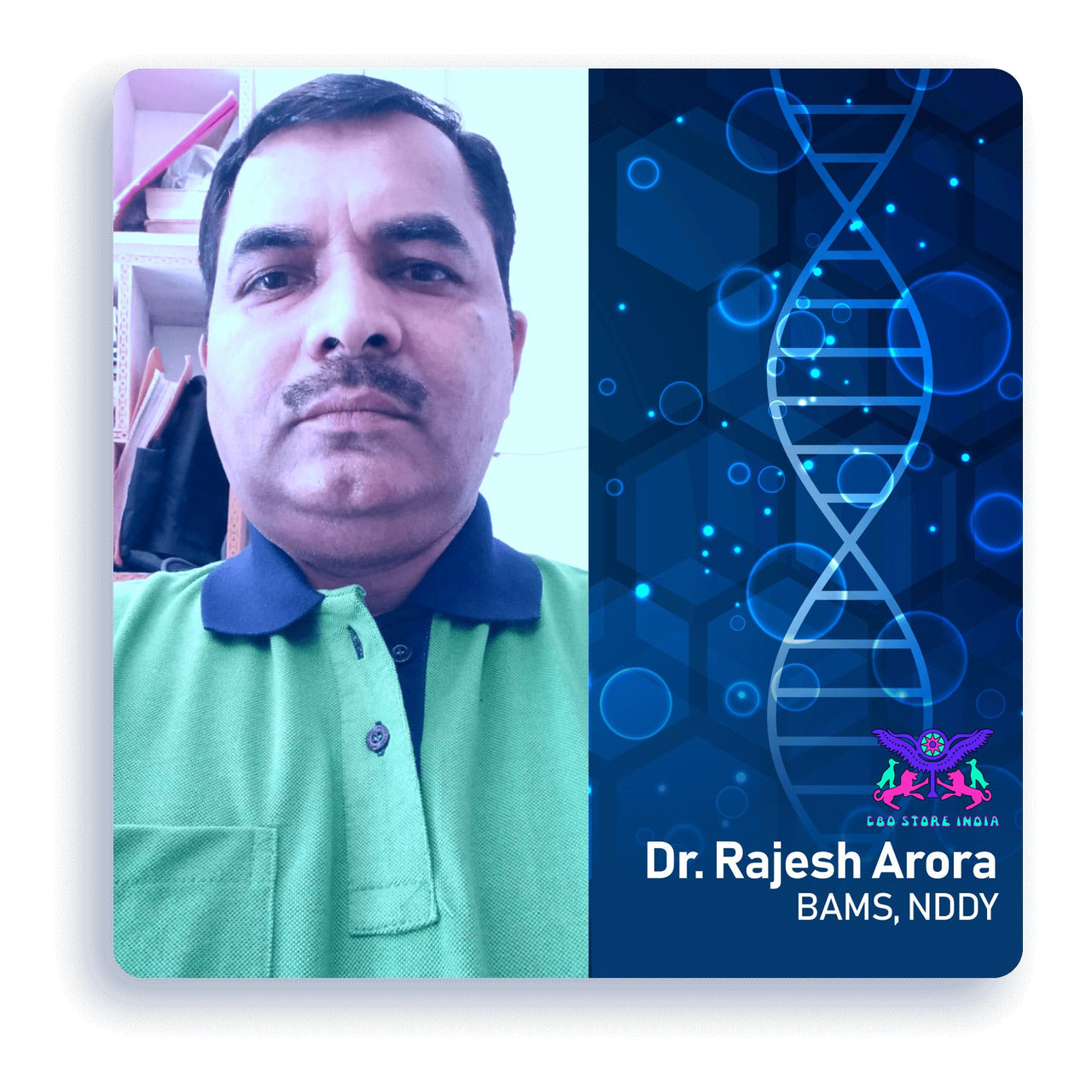 Dr. Rajesh Arora (BAMS, NDDY) - CBD Store India