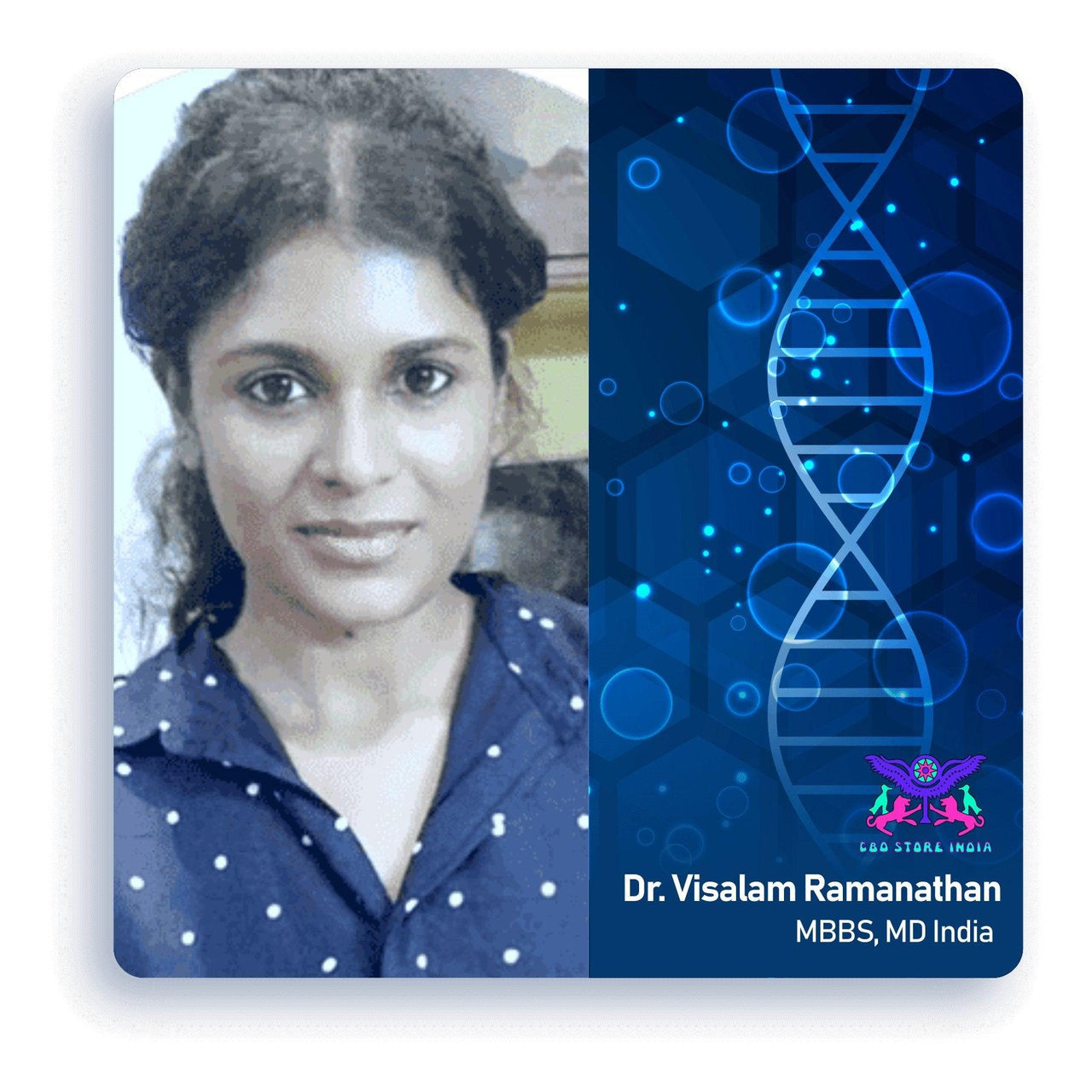Dr. Visalam Ramanathan (MBBS, MD India) - CBD Store India