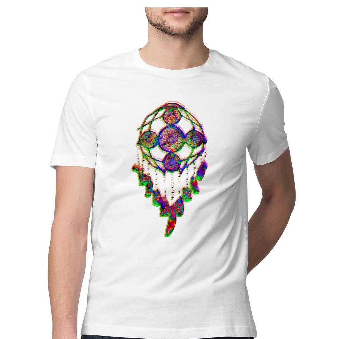 Dream catcher by the Rainbow Men's T-Shirt.