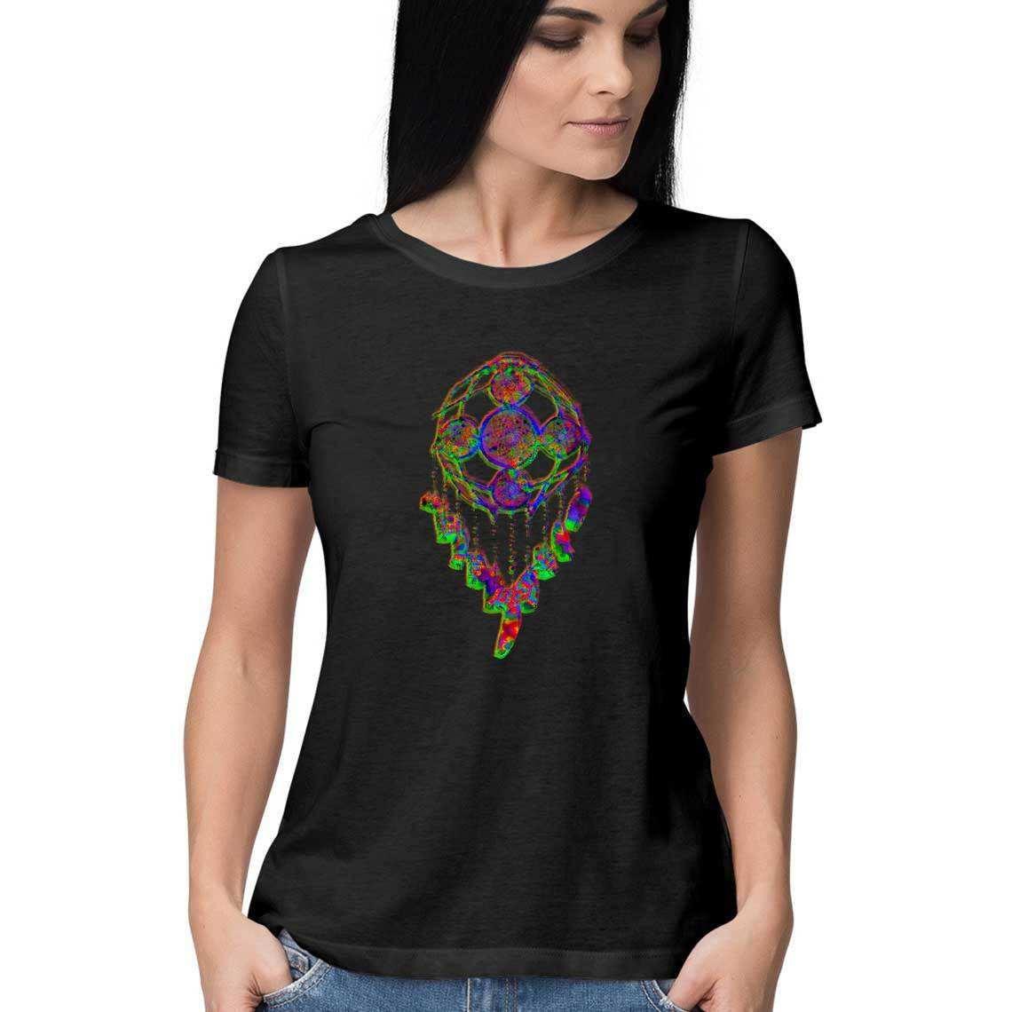 Dream Catcher by the Rainbow Women's T-Shirt.