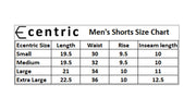 Ecentric Teal Green Colour Slim Fit Hemp Shorts - CBD Store India