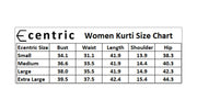 Ecentric Women's Red Colour Solid Hemp Straight Long Kurta - CBD Store India