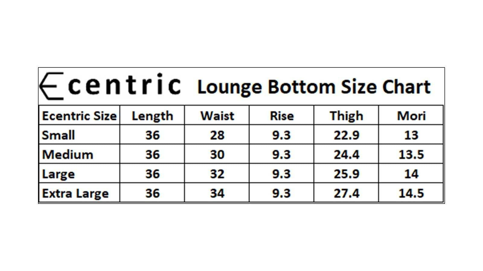 Ecentric Women's White Colour Solid Lounge Wear Bottom.