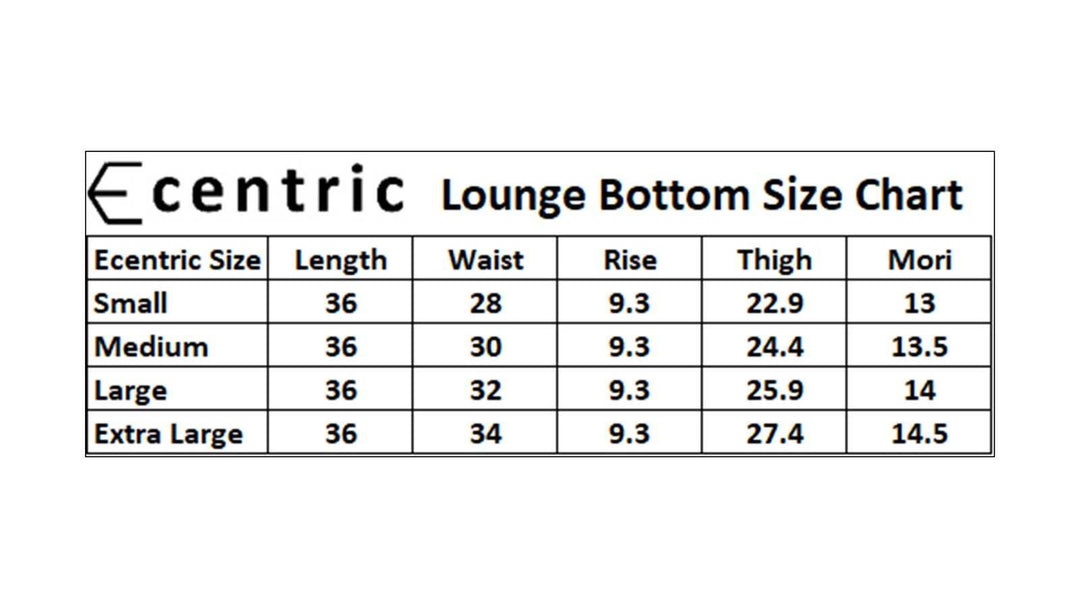Ecentric Women's White Colour Solid Lounge Wear Bottom