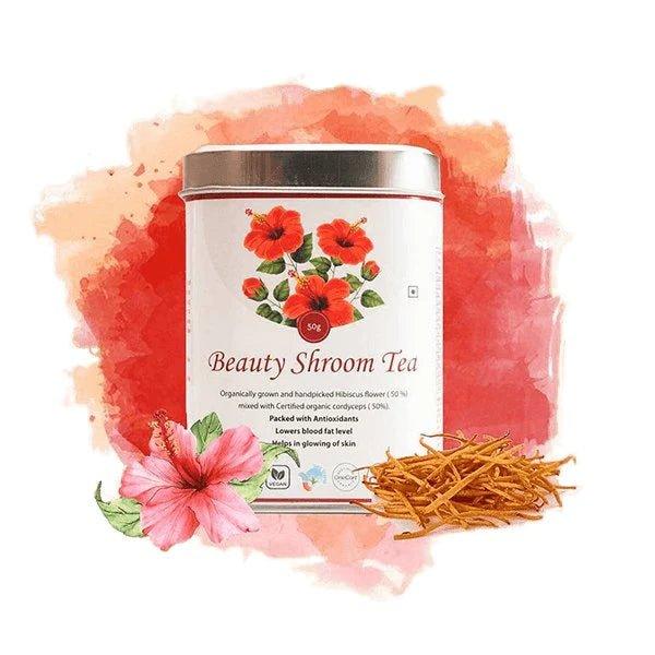 Elinor Organics | Beauty Shroom Fungi Tea (Cordyceps Red Tea)