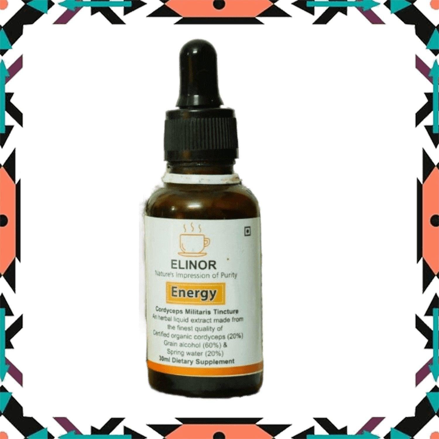 Elinor Organics | Cordyceps Militaris Tincture.