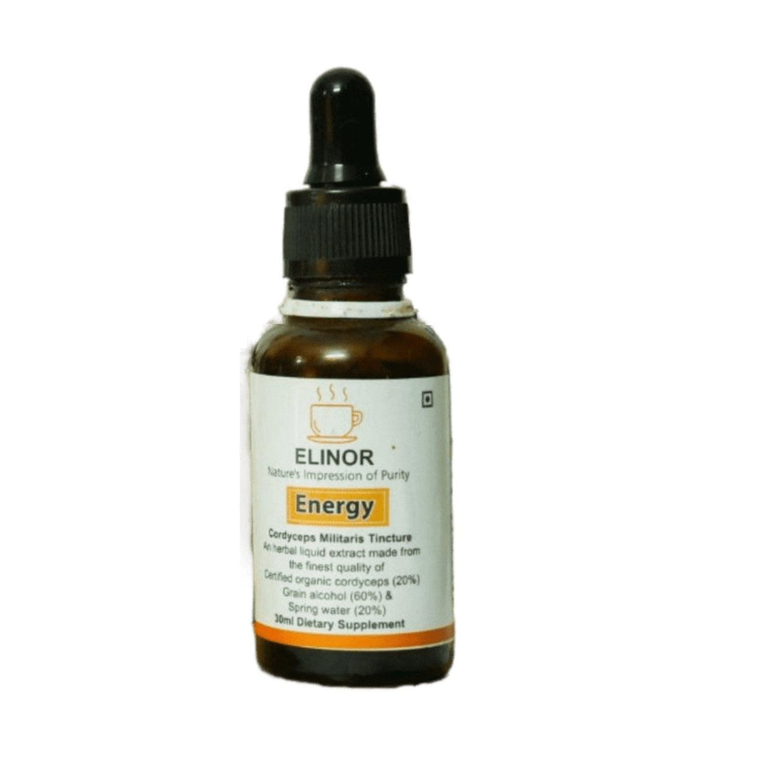 Elinor Organics | Cordyceps Militaris TinctureCordyceps Militaris TinctureCordyceps Militaris Tincture | Enhance Energy & Stamina