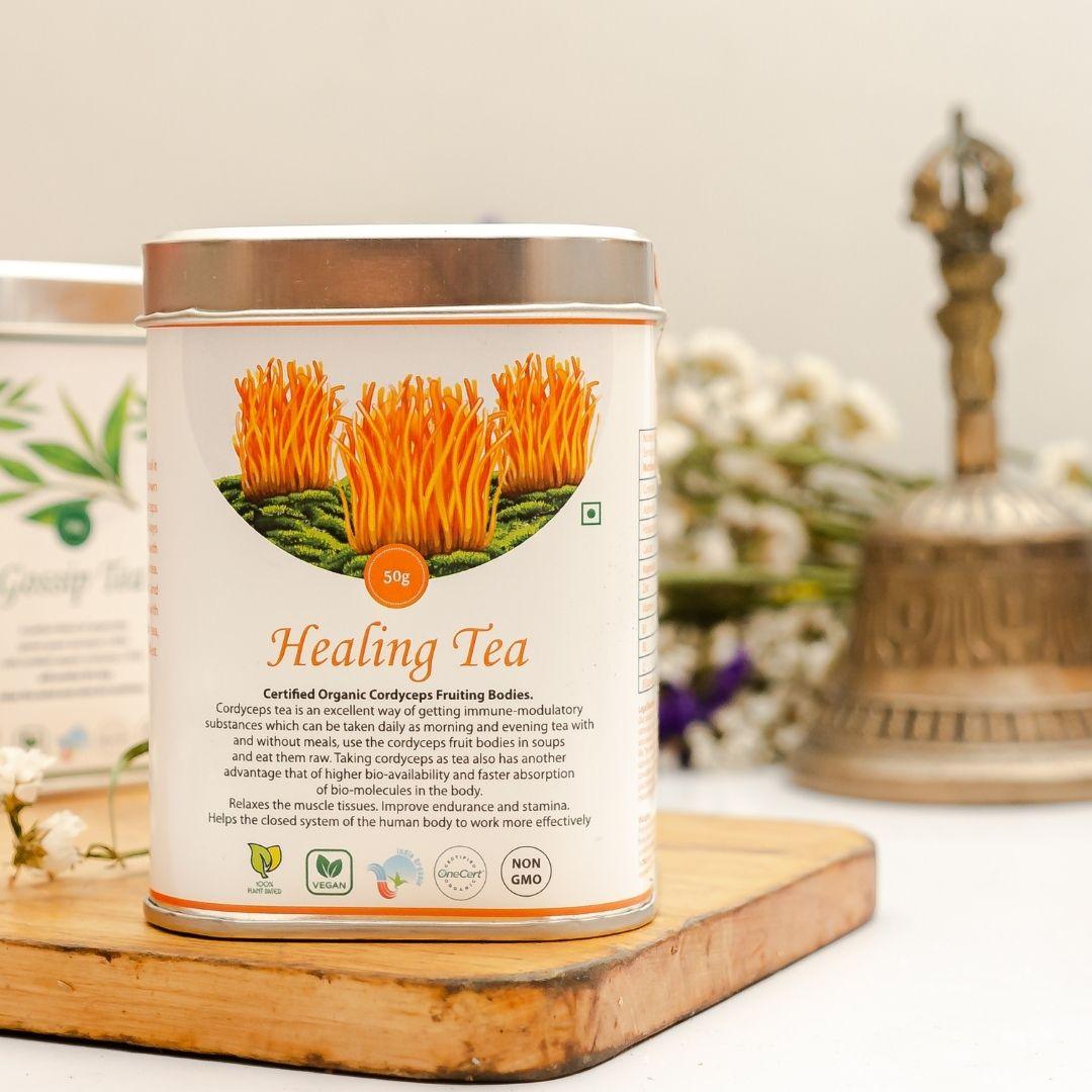 Elinor Organics | Cordyceps TeaHerbal TeaElinor Organics | Cordyceps Tea - Organic Health Drink | Enhances Immunity