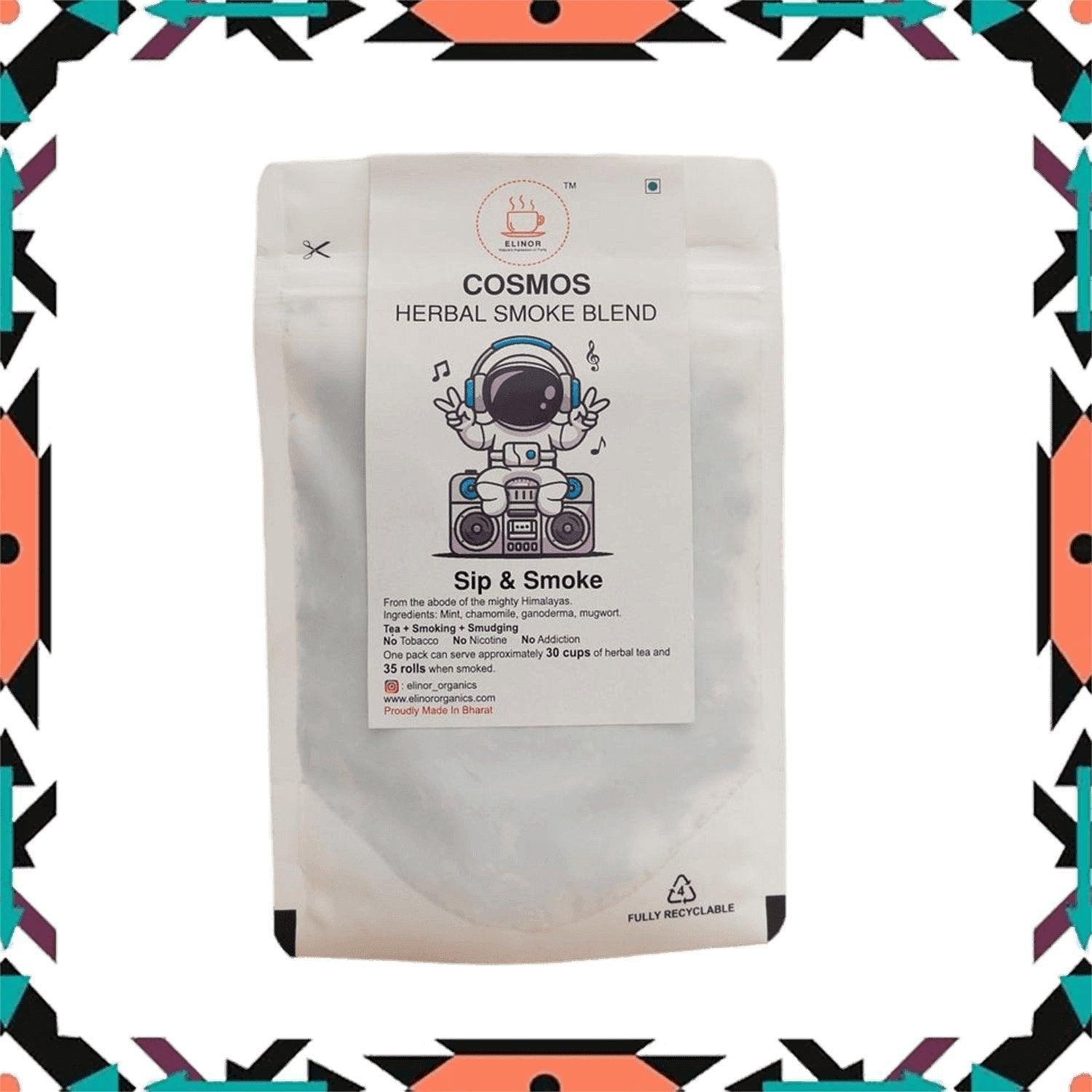 Elinor Organics | Cosmos | Herbal Smoking Blend.