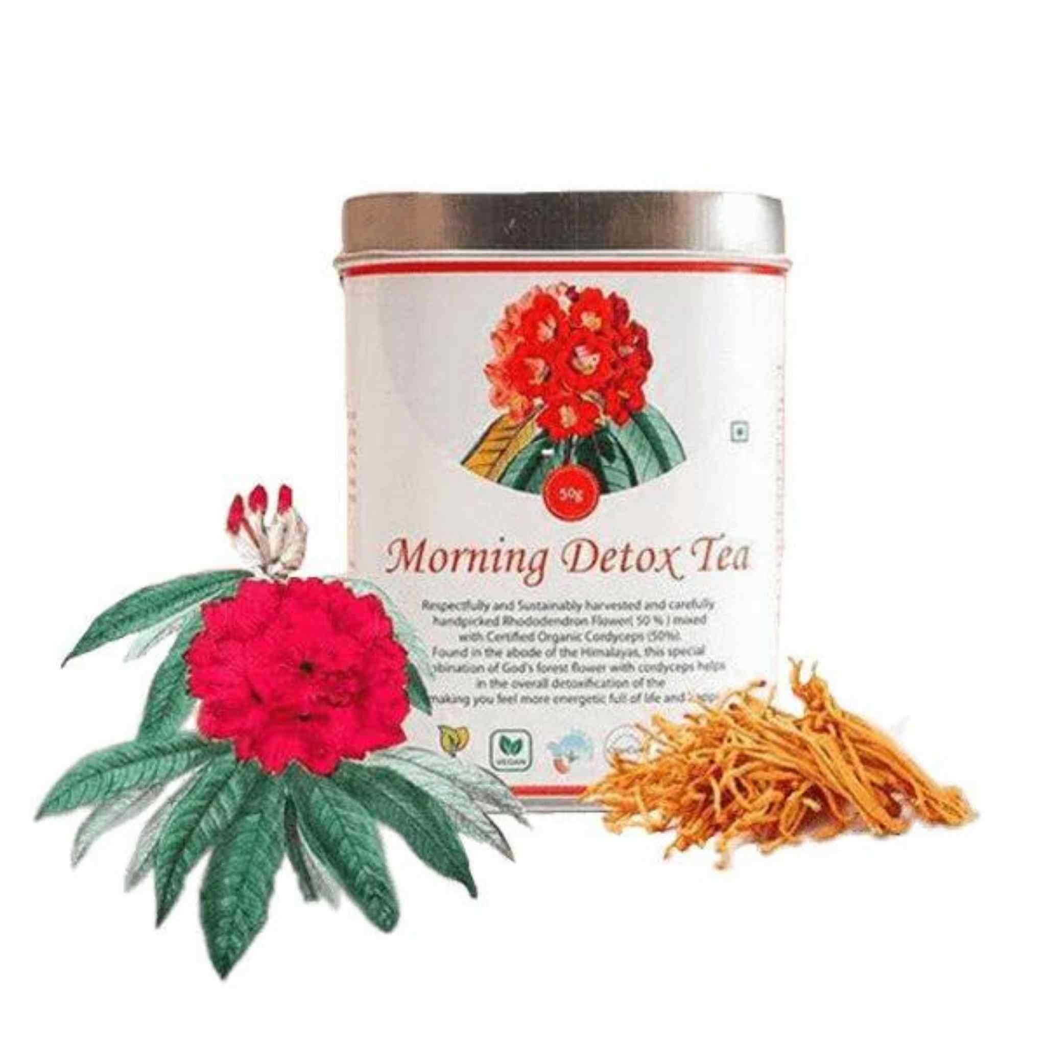 Elinor Organics | Morning Detox Fungi Tea - CBD Store India